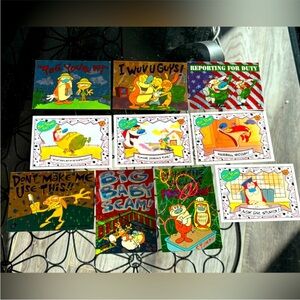 1994 Ren & Stimpy Show Nickelodeon Topps Kids Cartoon Vintage Trading Cards